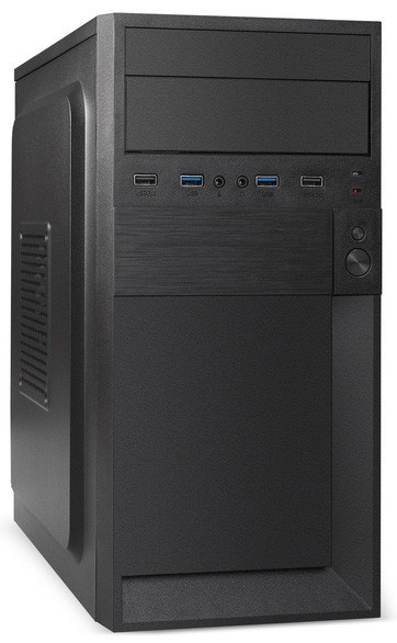 Корпус ExeGate BAA-105U2-01 Black 11032 - фото 12186