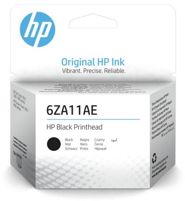 Печатающая головка HP 6ZA11AE Black 11492 - фото 12747