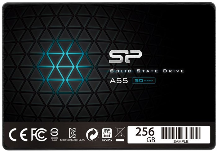 Накопитель SSD 256Gb Silicon Power Ace A55 (SP256GBSS3A55S25) 11597 - фото 12891