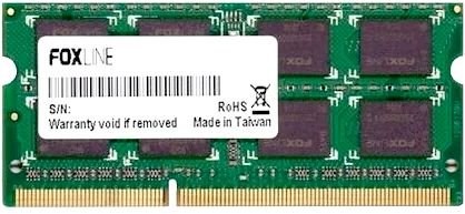 Оперативная память 8Gb DDR4 3200MHz Foxline SO-DIMM (FL3200D4S22-8G) 11660 - фото 12953