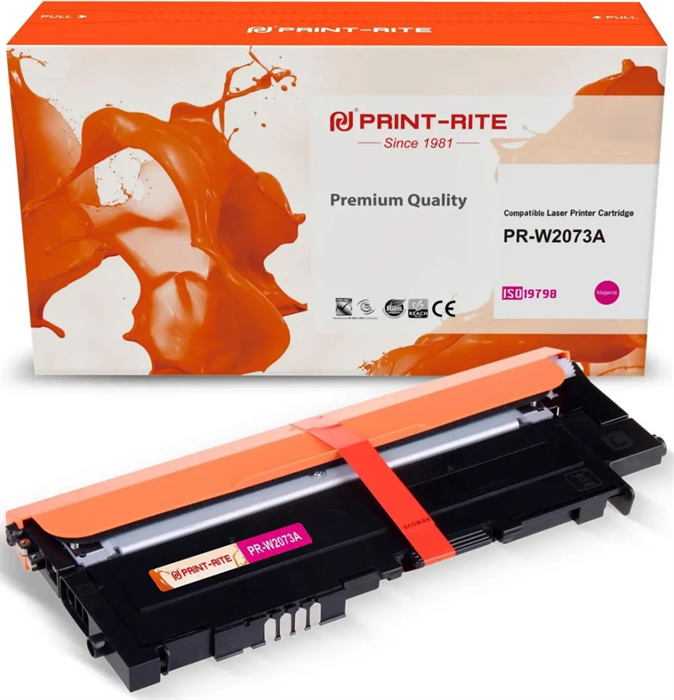 Картридж Print-Rite PR-W2073A Magenta 11677 - фото 12972