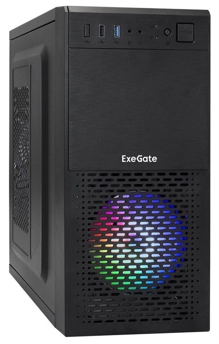 Корпус ExeGate mEVO-7807 Black 12147 - фото 13600