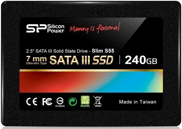 Накопитель SSD 240Gb Silicon Power S55 (SP240GBSS3S55S25) 12249 - фото 13751