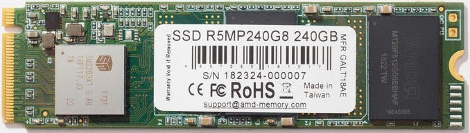 Накопитель SSD 240Gb AMD R5 Series (R5MP240G8) 12385 - фото 13953