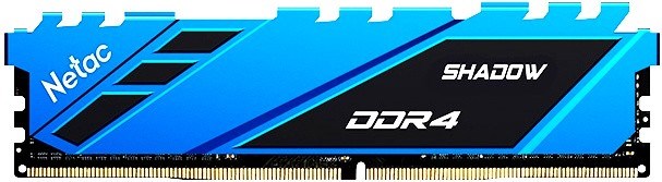 Оперативная память 8Gb DDR4 3600MHz Netac Shadow Blue (NTSDD4P36SP-08B) 12657 - фото 14290