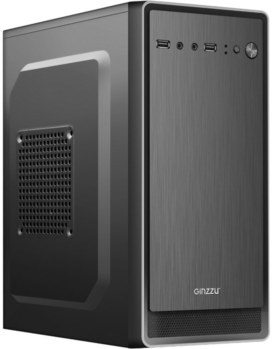 Корпус Ginzzu B180 400W Black 12775 - фото 14450