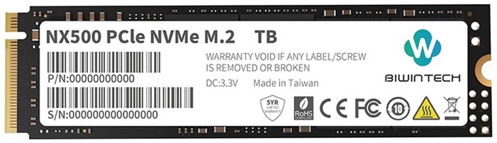 Накопитель SSD 256Gb BiwinTech NX500 (82P1B8) 12869 - фото 14563