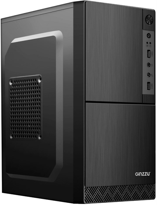 Корпус Ginzzu B190 450W Black 13043 - фото 14881