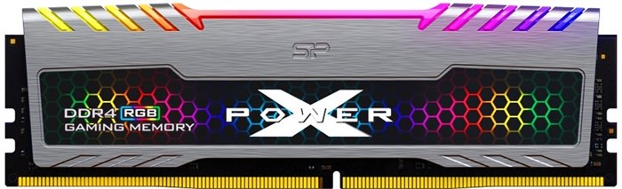 Оперативная память 8Gb DDR4 3200MHz Silicon Power XPower Turbine RGB (SP008GXLZU320BSB) 13074 - фото 14922