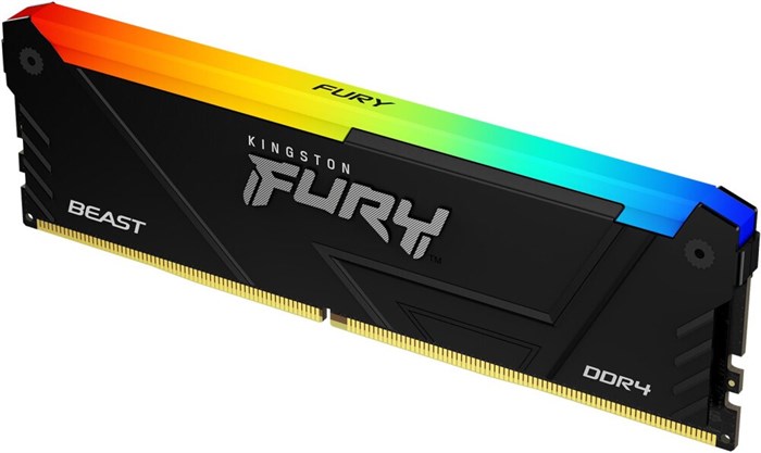 Оперативная память 8Gb DDR4 3200MHz Kingston Fury Beast RGB (KF432C16BB2A/8) 13527 - фото 15605