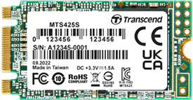 Накопитель SSD 250Gb Transcend MTS425 (TS250GMTS425S) 13584 - фото 15679