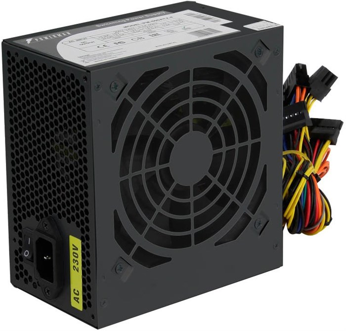 Блок питания 600W PowerMan PM-600ATX-F-BL OEM 13729 - фото 15856