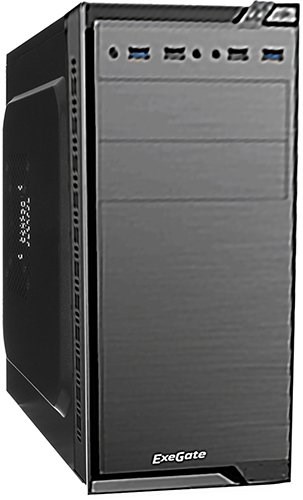 Корпус ExeGate QA-412U 350W Black 14237 - фото 16662