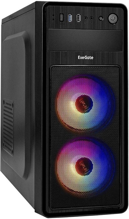 Корпус ExeGate EVO-5017 Black 14394 - фото 16876