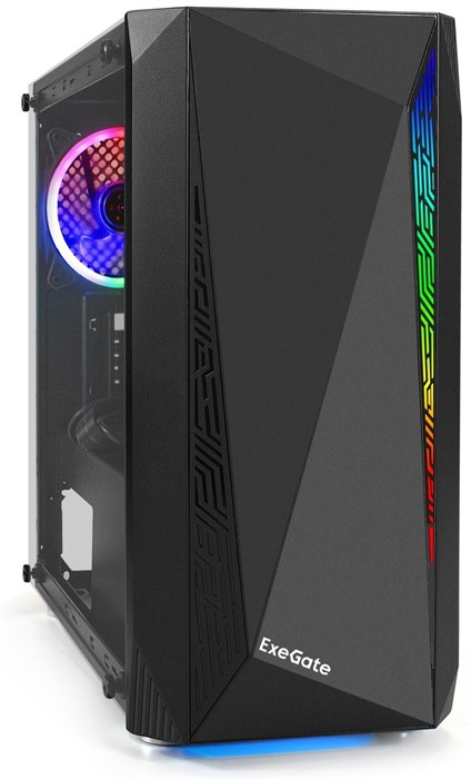 Корпус ExeGate Mistery R2 Black 14427 - фото 16929