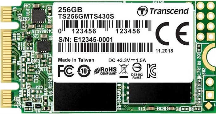 Накопитель SSD 256Gb Transcend 430S (TS256GMTS430S) 14513 - фото 17067