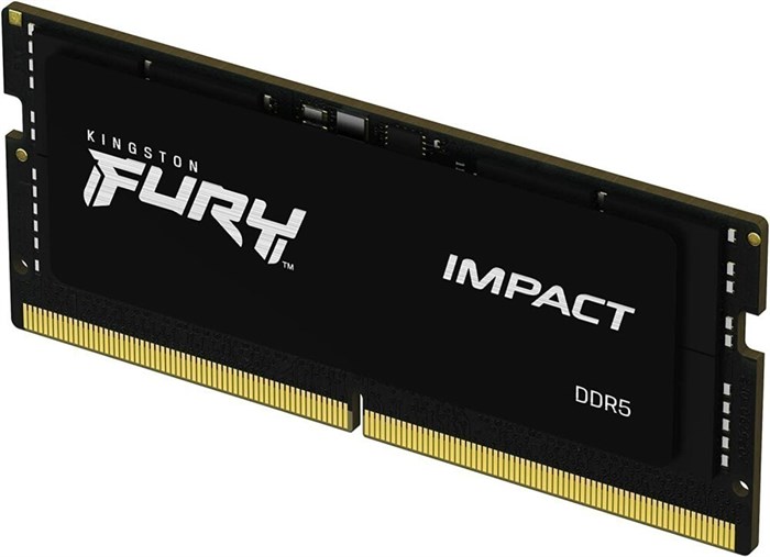 Оперативная память 8Gb DDR5 4800MHz Kingston FURY Impact SO-DIMM (KF548S38IB-8) 14519 - фото 17076