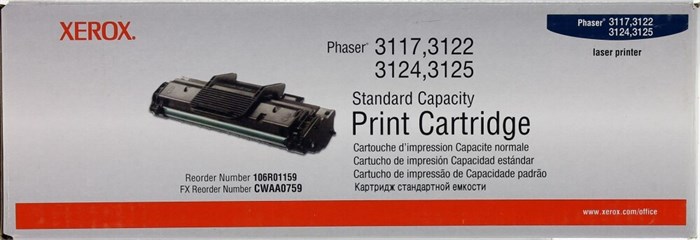 Картридж Xerox 106R01159 Black 14722 - фото 17381