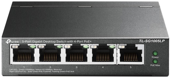 Коммутатор (свитч) TP-Link TL-SG1005LP 14967 - фото 17747