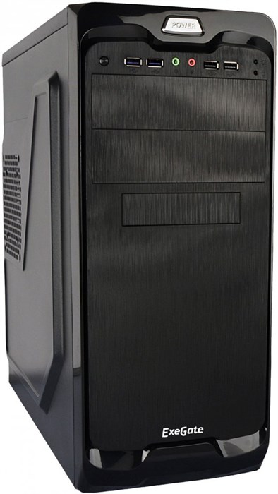 Корпус ExeGate UN-604 350W Black 14998 - фото 17791