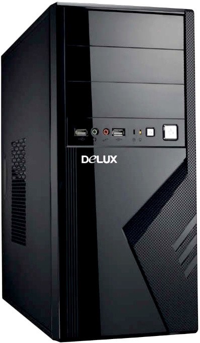 Корпус Delux DC 875 500W Black 15141 - фото 18070