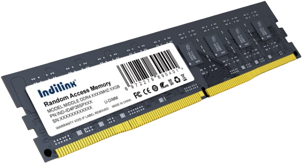 Оперативная память 16Gb DDR4 3200MHz Indilinx (IND-ID4P32SP16X) 15231 - фото 18236