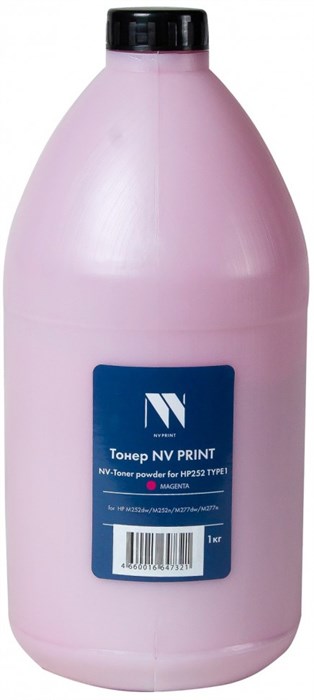 Тонер NV Print HP252-TYPE1-1KGM Magenta 15338 - фото 18379