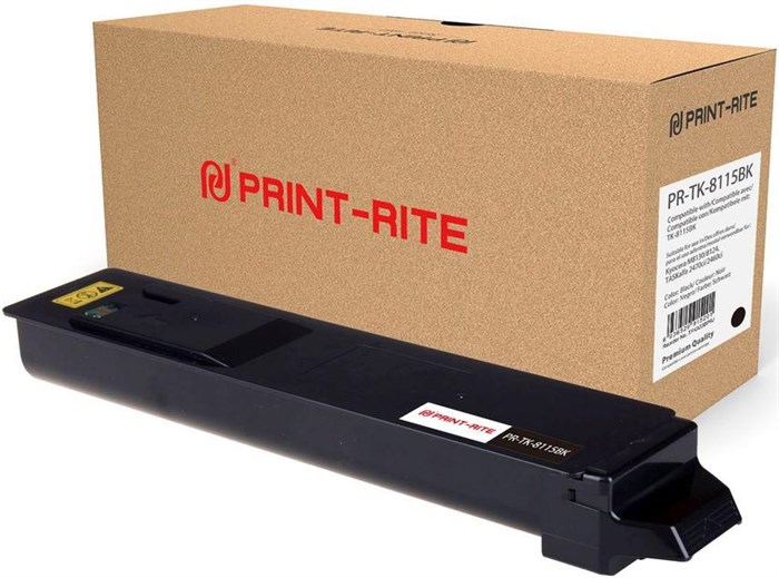 Картридж Print-Rite PR-TK-8115BK Black 15456 - фото 18614