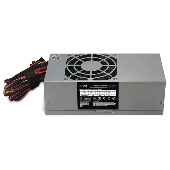 Блок питания 450W HIPER HP-450TFX OEM 16458 - фото 20366