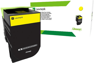 Картридж Lexmark 80C8SYE Yellow 16884 - фото 21202