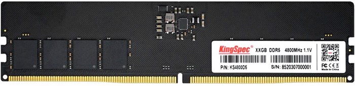 Оперативная память 16Gb DDR5 4800MHz KingSpec (KS4800D5P11016G) 17061 - фото 21617