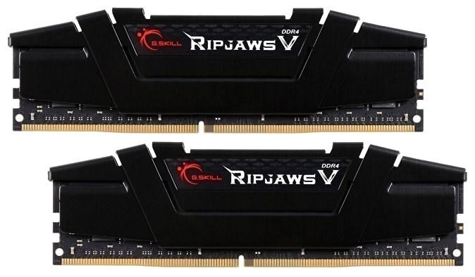 Оперативная память 16Gb DDR4 3200MHz G.Skill Ripjaws V (F4-3200C16D-16GVKB) (2x8Gb KIT) 17271 - фото 22058