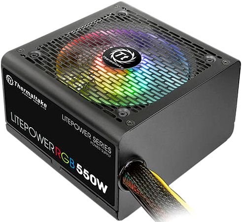 Блок питания 550W Thermaltake LitePower RGB (PS-LTP-0550NHSANE-1) 17635 - фото 22812