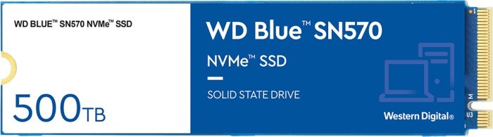 Накопитель SSD 500Gb WD Blue SN570 (WDS500G3B0C) 17849 - фото 23328