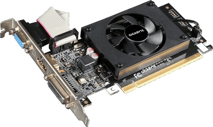 Видеокарта NVIDIA GeForce GT 710 Gigabyte 2Gb (GV-N710D3-2GL) 18031 - фото 23687