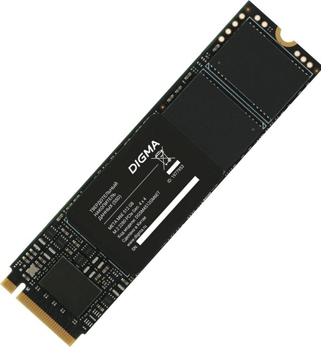 Накопитель SSD 512Gb Digma Meta M6E (DGSM4512GM6ET) 18169 - фото 23980