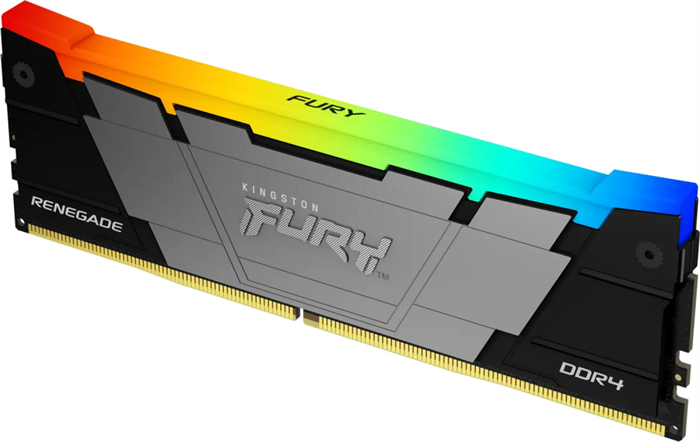 Оперативная память 16Gb DDR4 3200MHz Kingston Fury Renegade RGB (KF432C16RB12A/16) 18281 - фото 24211