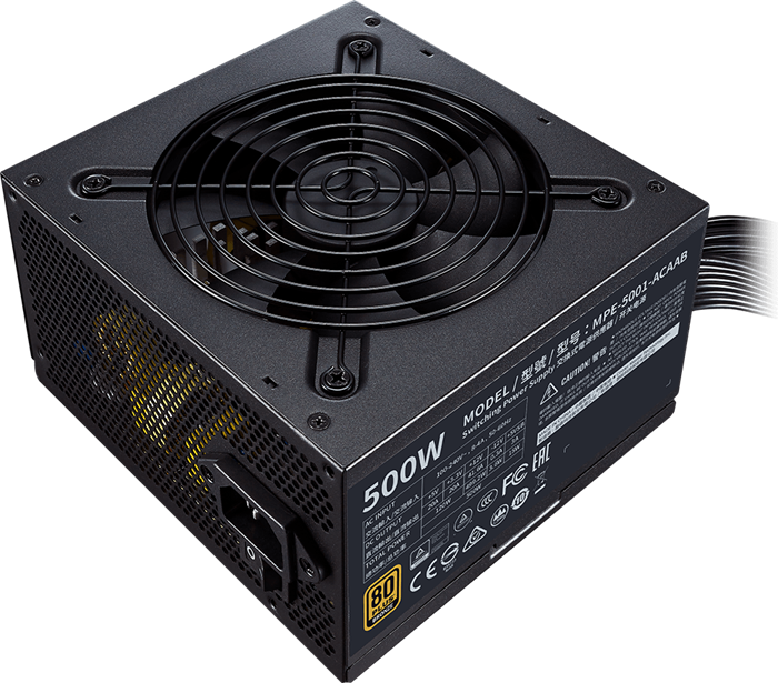 Блок питания 500W Cooler Master MWE Bronze V2 (MPE-5001-ACAAB-EU) 18400 - фото 24437