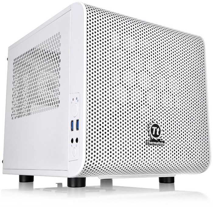 Корпус Thermaltake Core V1 White (CA-1B8-00S6WN-01) 18455 - фото 24579