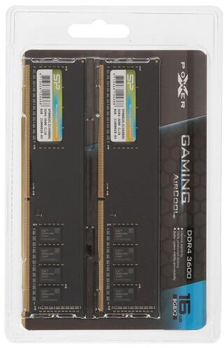 Оперативная память 16Gb DDR4 3600MHz Silicon Power XPower AirCool (SP016GXLZU360B2A) (2x8Gb KIT) 18464 - фото 24625