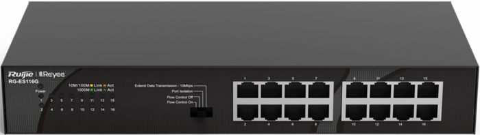 Коммутатор (свитч) Ruijie Reyee RG-ES116G 18825 - фото 25438