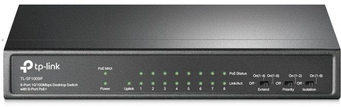 Коммутатор (свитч) TP-Link TL-SF1009P 19003 - фото 25851