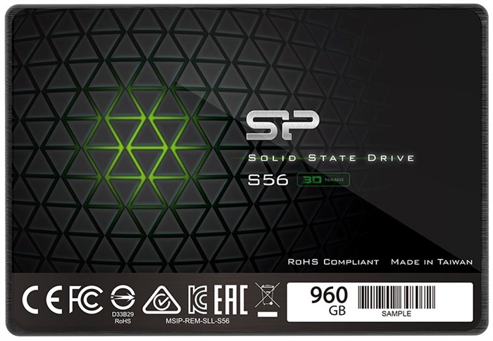 Накопитель SSD 960Gb Silicon Power S56 (SP960GBSS3S56A25) 19259 - фото 26475