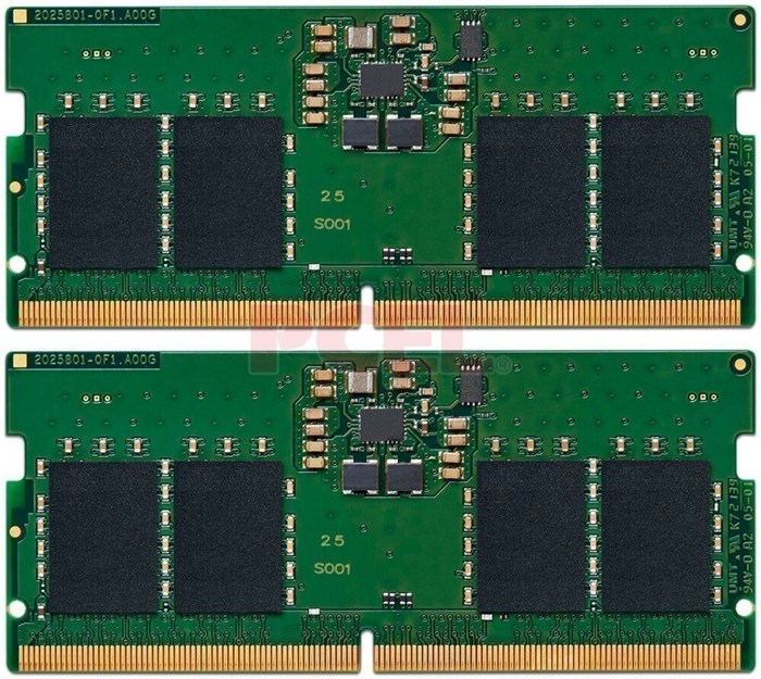 Оперативная память 16Gb DDR5 4800MHz Kingston ValueRAM SO-DIMM (KVR48S40BS6K2-16) (2x8Gb KIT) 19659 - фото 27398