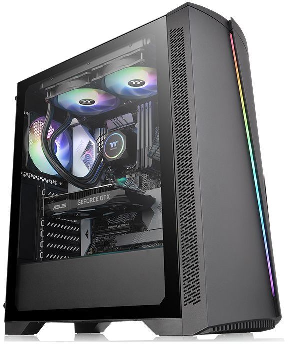 Корпус Thermaltake H350 TG RGB Black (CA-1R9-00M1WN-00) 19795 - фото 27676