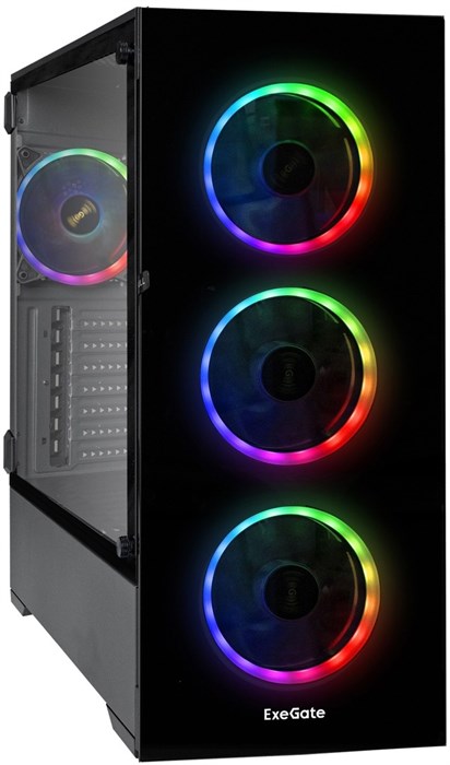 Корпус ExeGate i3 MAX-PPX600 600W Black 20020 - фото 28150