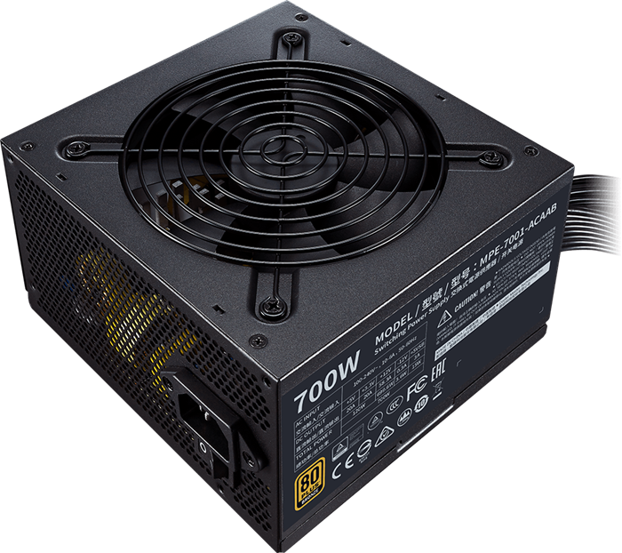 Блок питания 700W Cooler Master MWE Bronze V2 (MPE-7001-ACAAB-EU) 20789 - фото 29612