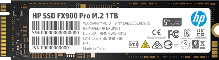 Накопитель SSD 1Tb HP FX900 Pro (4A3U0AA) 20829 - фото 29727