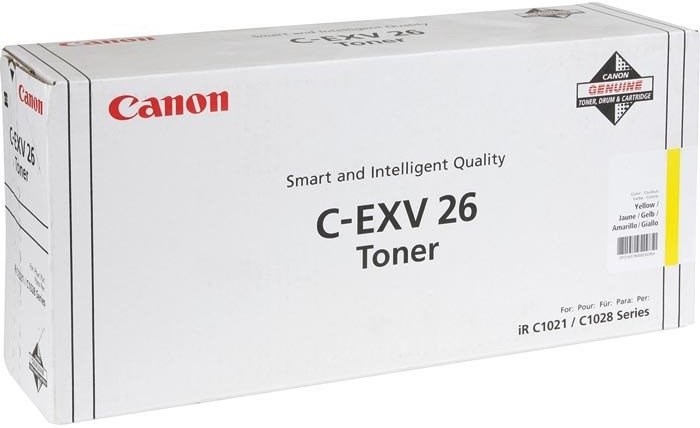 Тонер Canon C-EXV26 Yellow 20893 - фото 29906