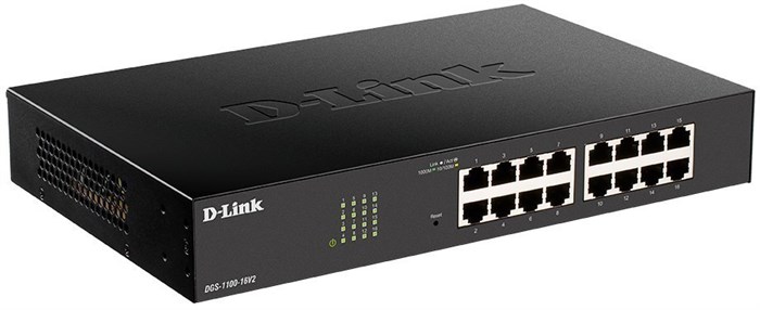 Коммутатор (свитч) D-Link DGS-1100-16V2 20987 - фото 30102